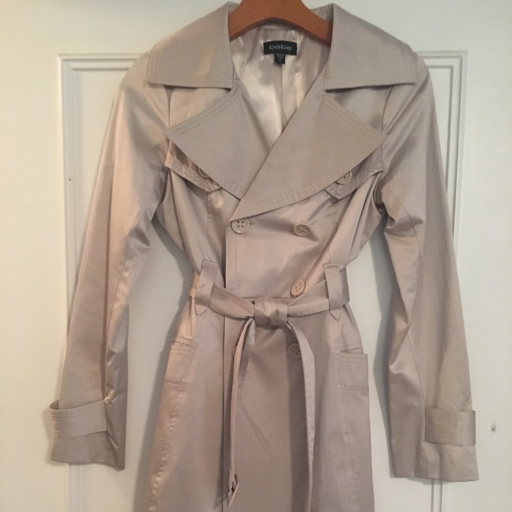 Bebe trench coat